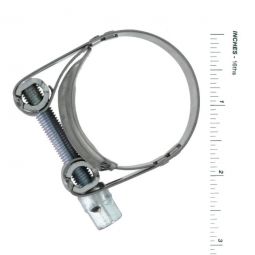 Stainless-Steel Exhaust Clamp - 1 3/4  - 43mm - 47mm